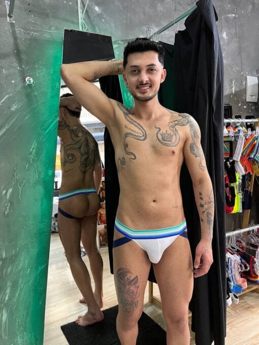 Jockstrap Branca Anemo