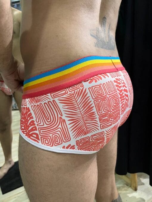 Cueca Tribal Vermelha - Imagem 4