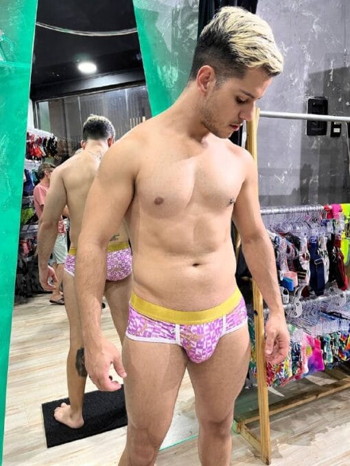 Cueca Dildos Lilas - Imagem 3