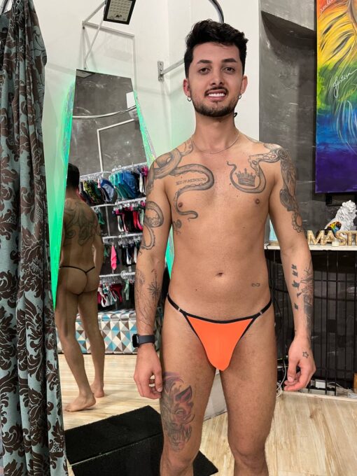 Cueca Fio Laranja