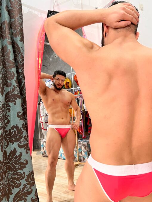 Tanga Rosa line Branco Fire - Imagem 2