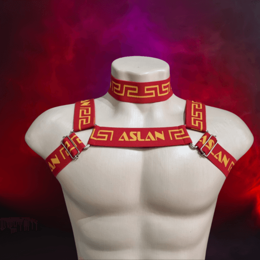 Harness Vermelho Fire - Imagem 2