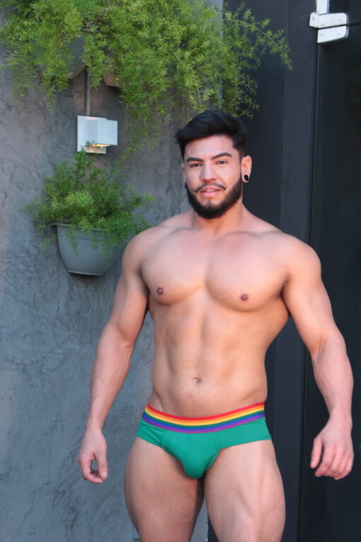 CUECA VERDE PRIDE ASLAN - Imagem 3