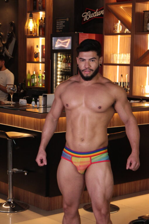 CUECA TRANSPARENTE PRIDE
