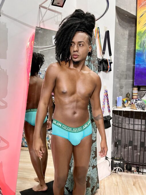 CUECA VERDE MALDIVAS ASLAN - Imagem 2