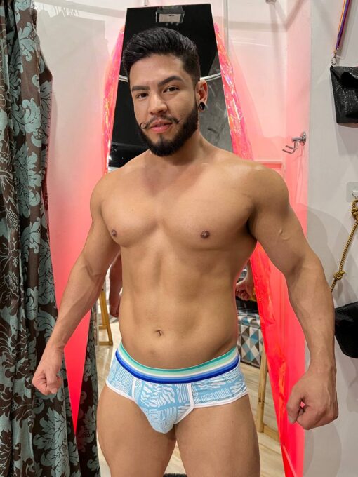 CUECA TRIBAL AZUL