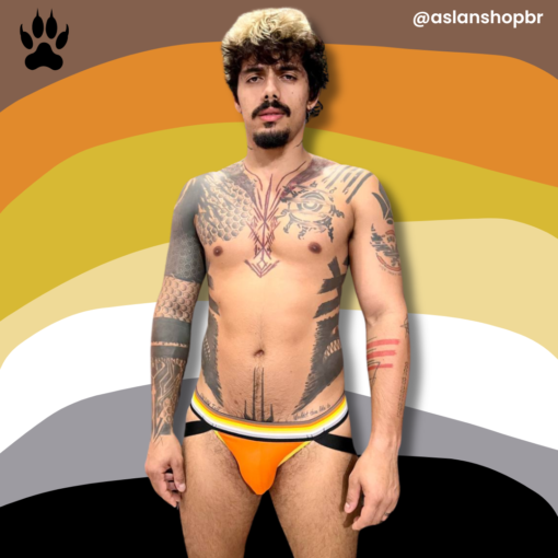 JOCKSTRAP LARANJA URSOS ASLAN