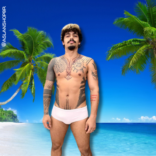 SUNGA BRANCA TRADICIONAL ASLAN
