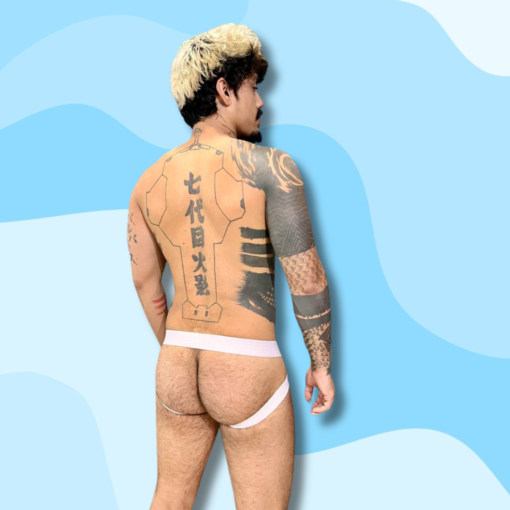 Jockstrap Branca Aslan - Imagem 2