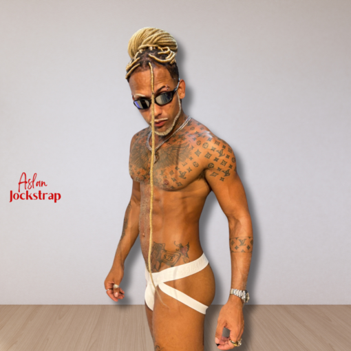 Jockstrap Branca Aslan - Imagem 4