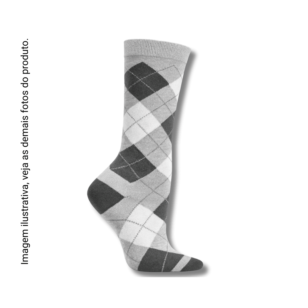 Meia Cinza Classic