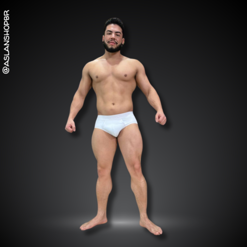Cueca Branca Dry Fit Aslan