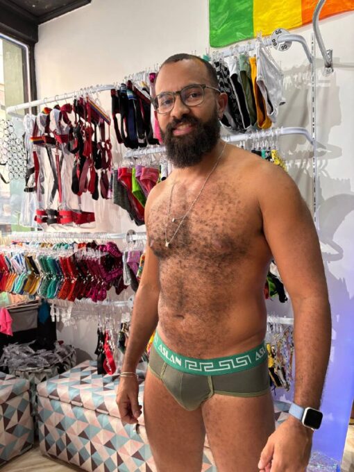 Cueca Verde Algodão Aslan