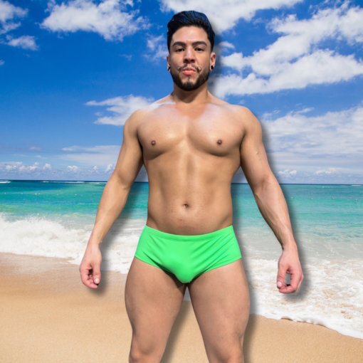 Sunga Tradicional Verde Neon