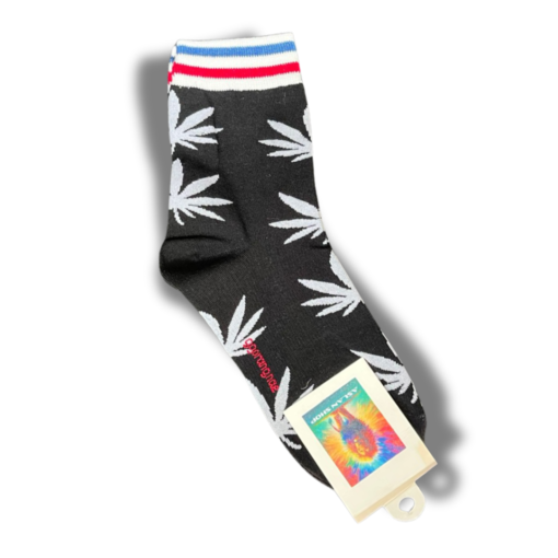 Meia Maconha Preta Line - 33 a 39