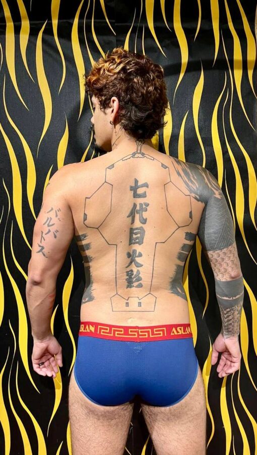 Cueca DryFit Azul Terracota - Imagem 2