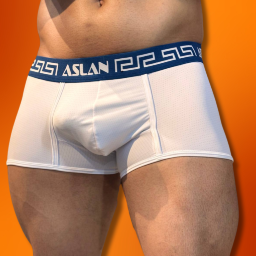 CUECA BOXER BRANCA MICROFIBRA INDIGO