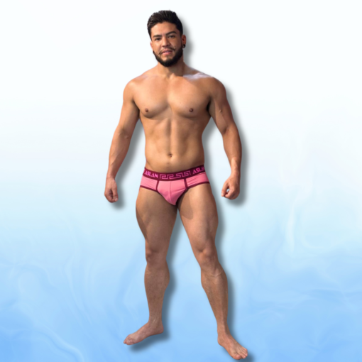 CUECA SLIP ROSA BORDO FIRE - Imagem 4