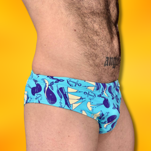 Sunga Slim Fundo do Mar