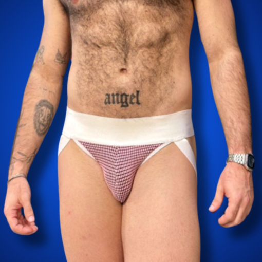Jockstrap Sport Rosa Texturizado Aslan
