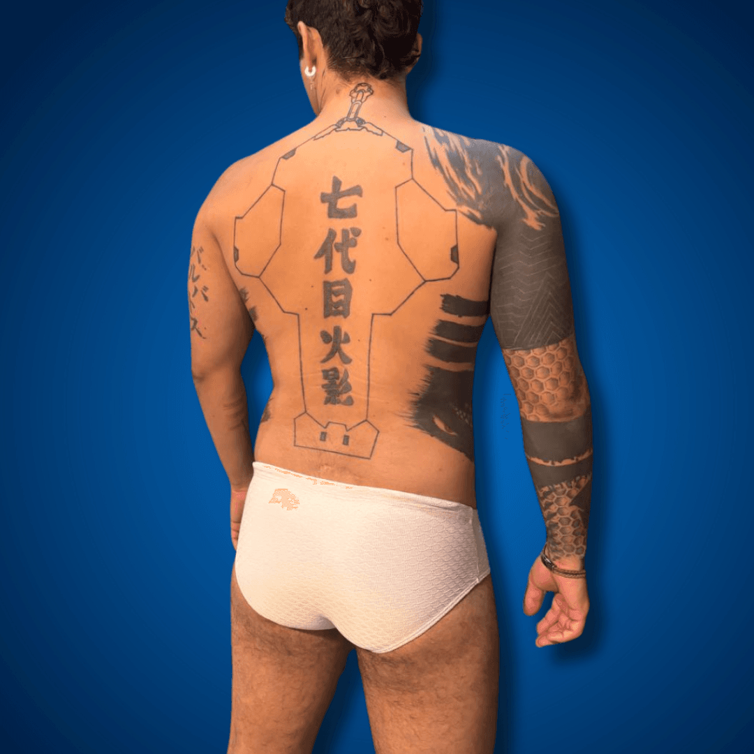 Sunga Branca Tradicional - Imagem 3