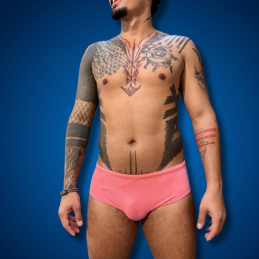 Sunga Tradicional Rosa Chiclete