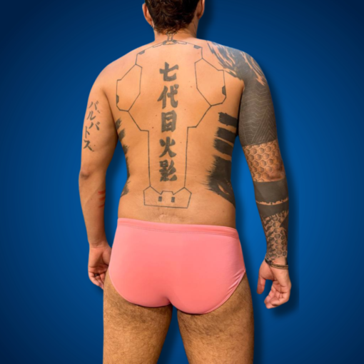 Sunga Tradicional Rosa Chiclete - Imagem 2