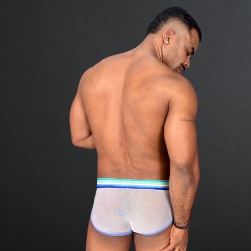 Cueca Azul Transparente Anemo - Imagem 2