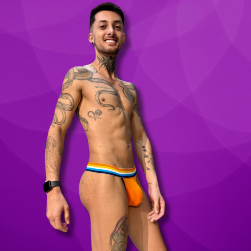 Thong Lingerie Laranja