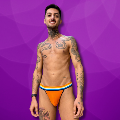 Thong Lingerie Laranja - Imagem 2
