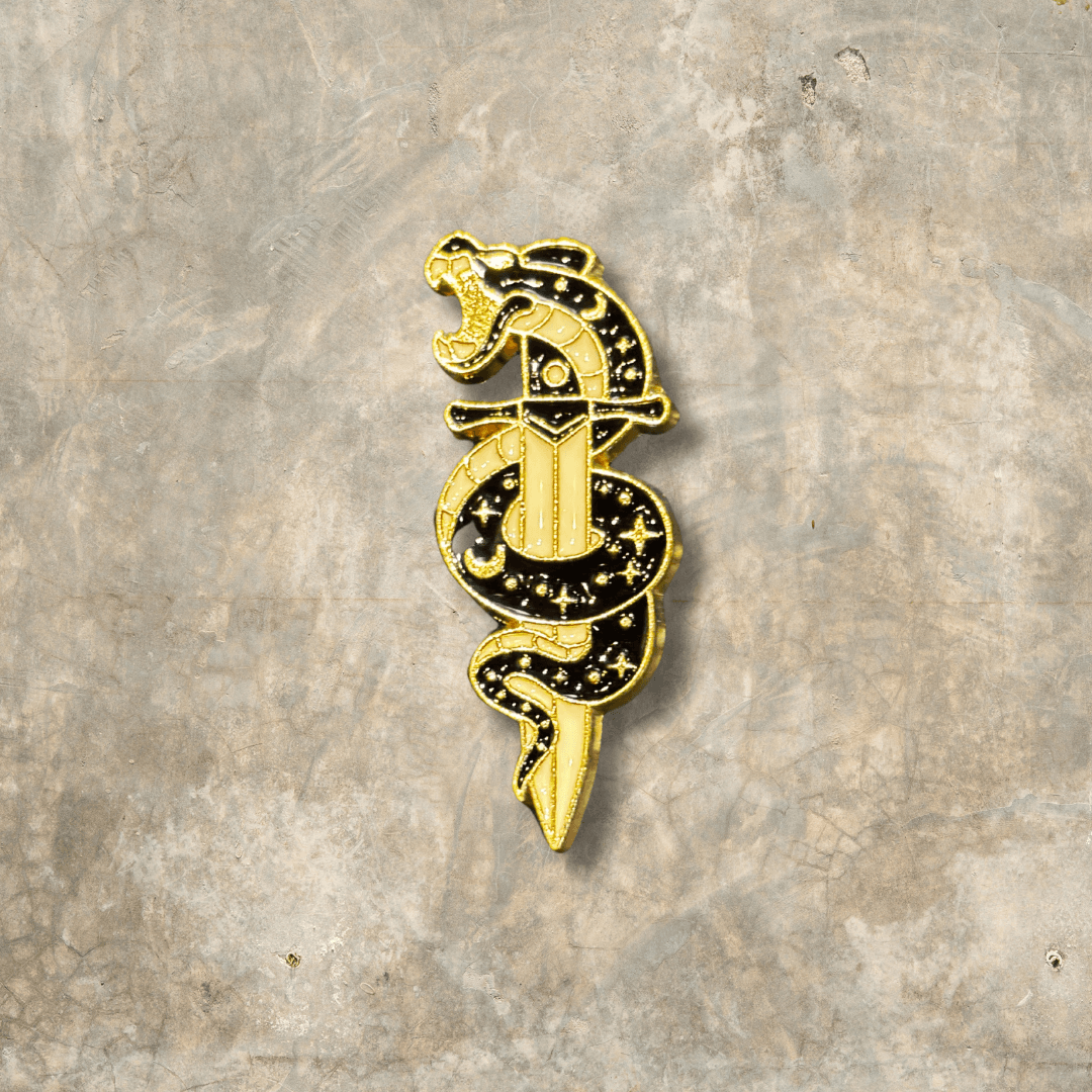 Pin Serpente e Espada