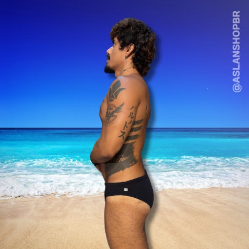 Sunga Slim Texturizada em Ondas - Imagem 4
