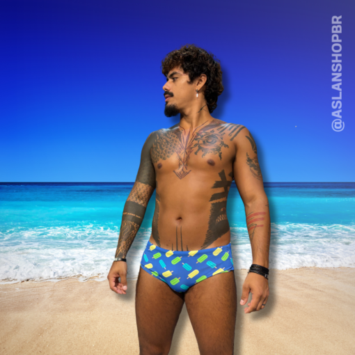 Sunga Azul Picolé