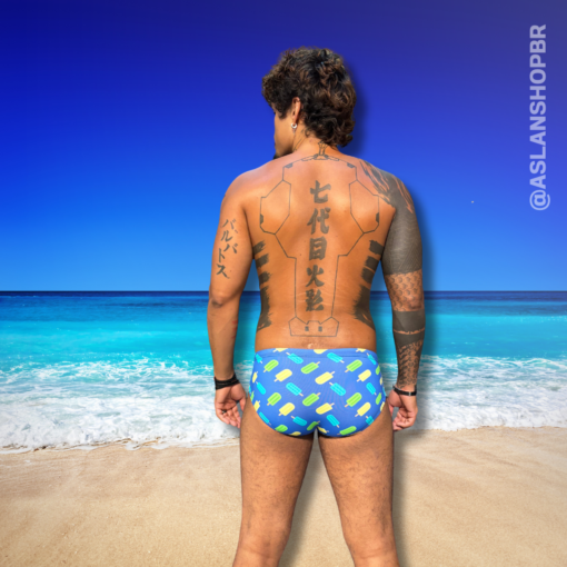 Sunga Azul Picolé - Imagem 3