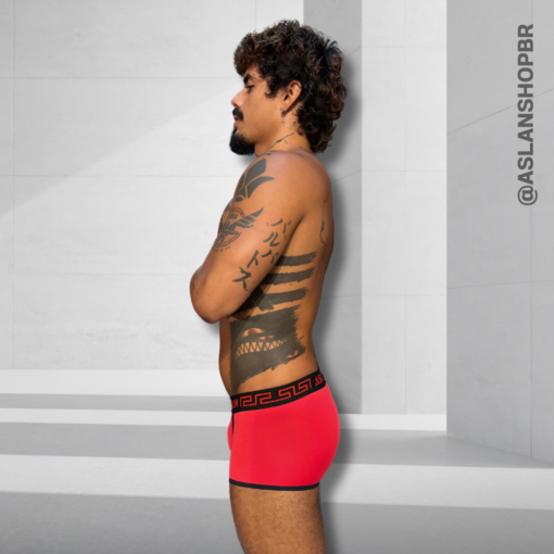 Cueca Boxer Vermelha line Preta Filip - Imagem 3