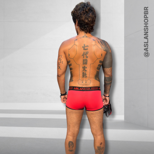 Cueca Boxer Vermelha line Preta Filip - Imagem 2