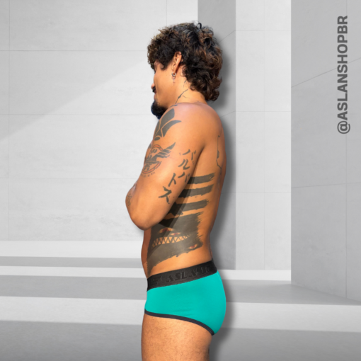 Cueca Verde Dryfit line Preto Jhon - Imagem 3