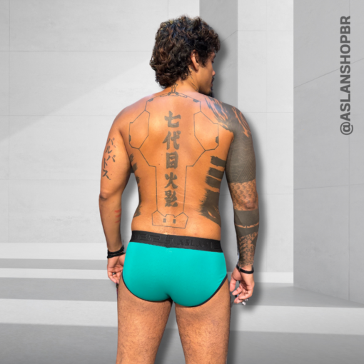 Cueca Verde Dryfit line Preto Jhon - Imagem 2