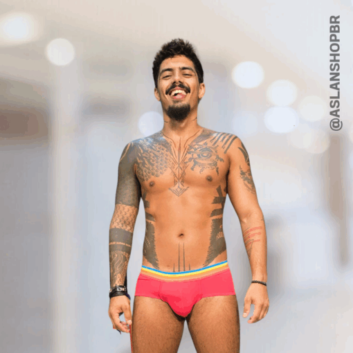 Cueca Vermelho Tropical Zanin