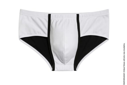 Sunga Marinheiro Branca line Preto