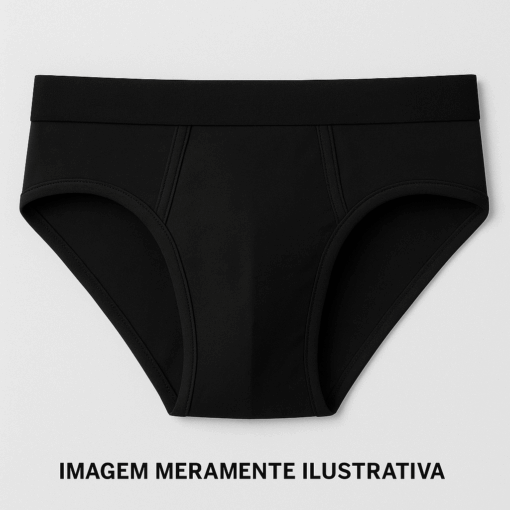 Cueca Preta Algodão