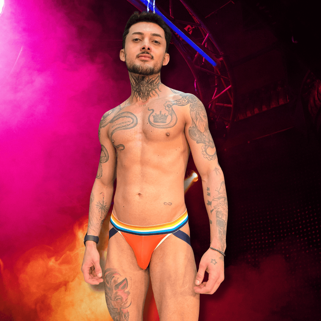 Jockstrap Laranja Magic Aslan - Imagem 2