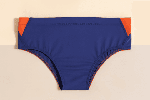 Sunga Infinity Azul e Laranja