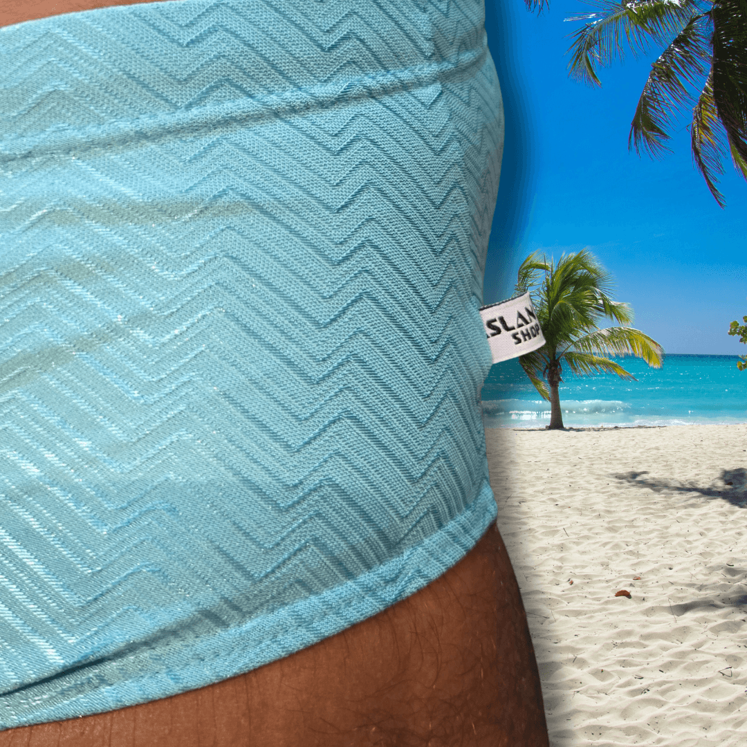 Sunga Azul Metalizado - Imagem 2