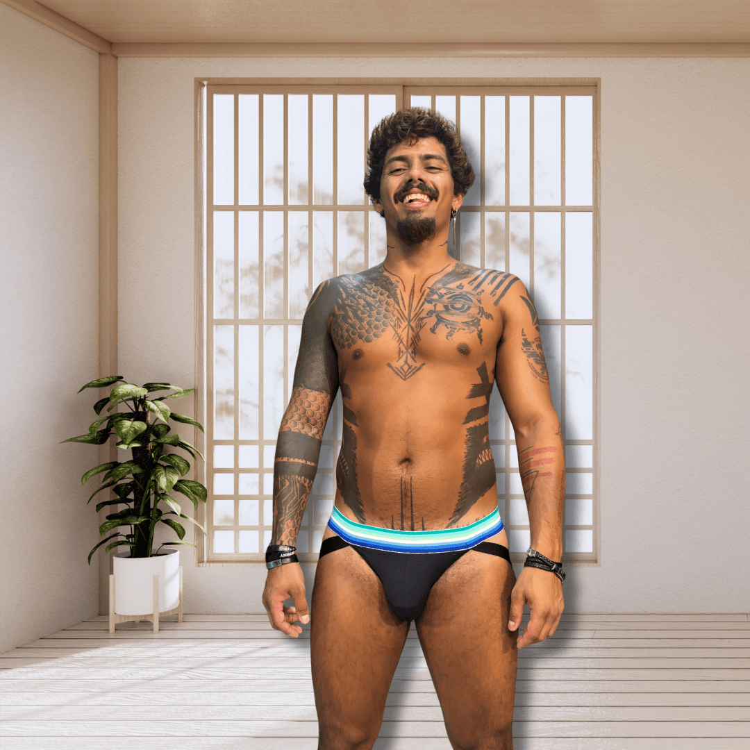 Jockstrap Preta Anemo