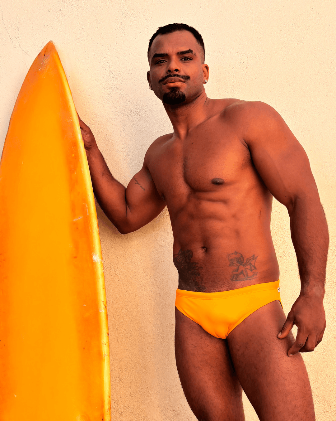 Sunga Amarelo Solar Slim