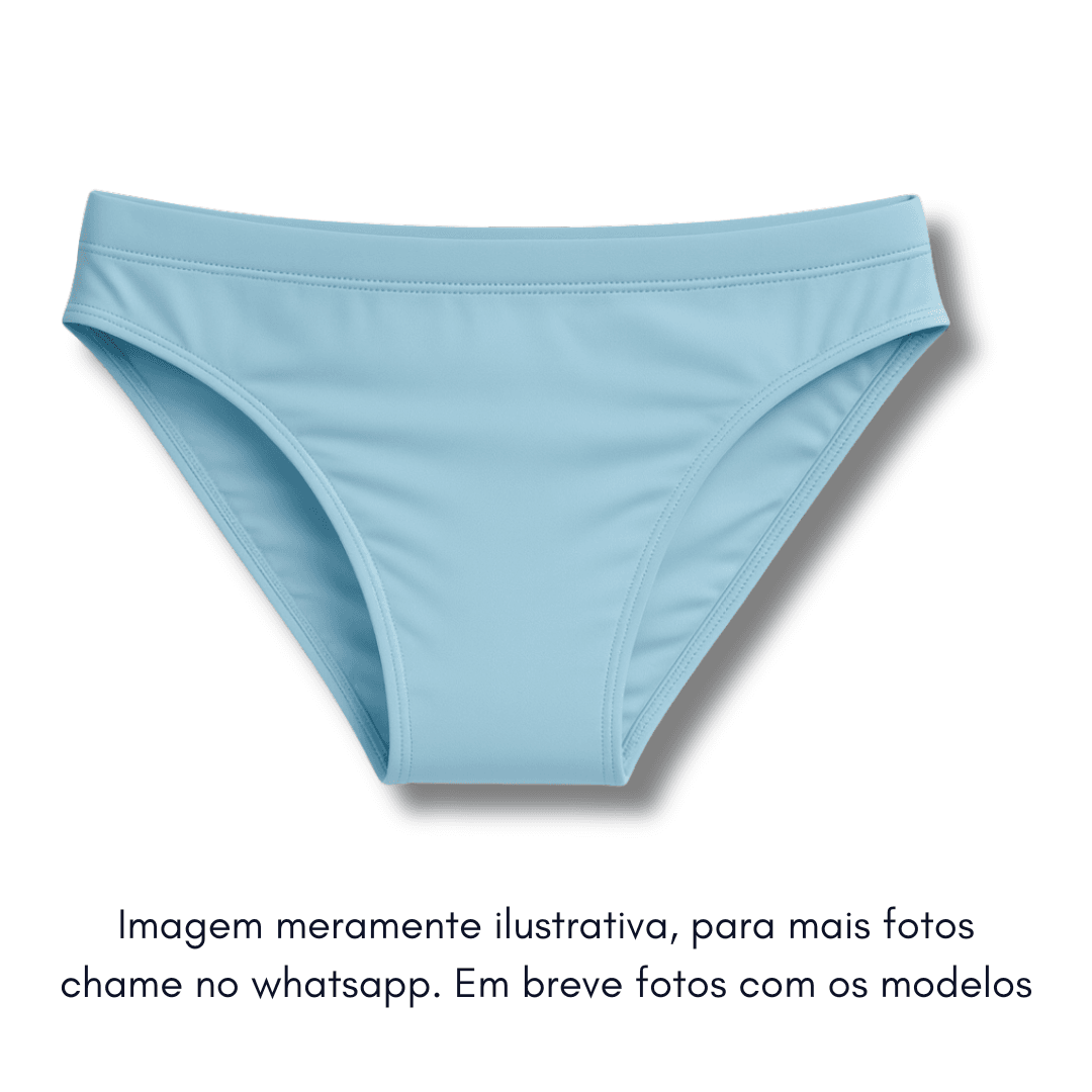 Sunga Azul Claro Slim