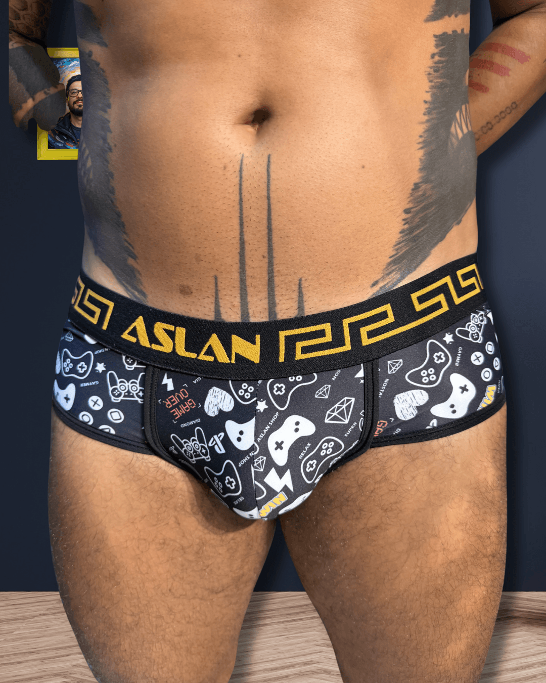 Cueca Estampada Gaymer Aslan