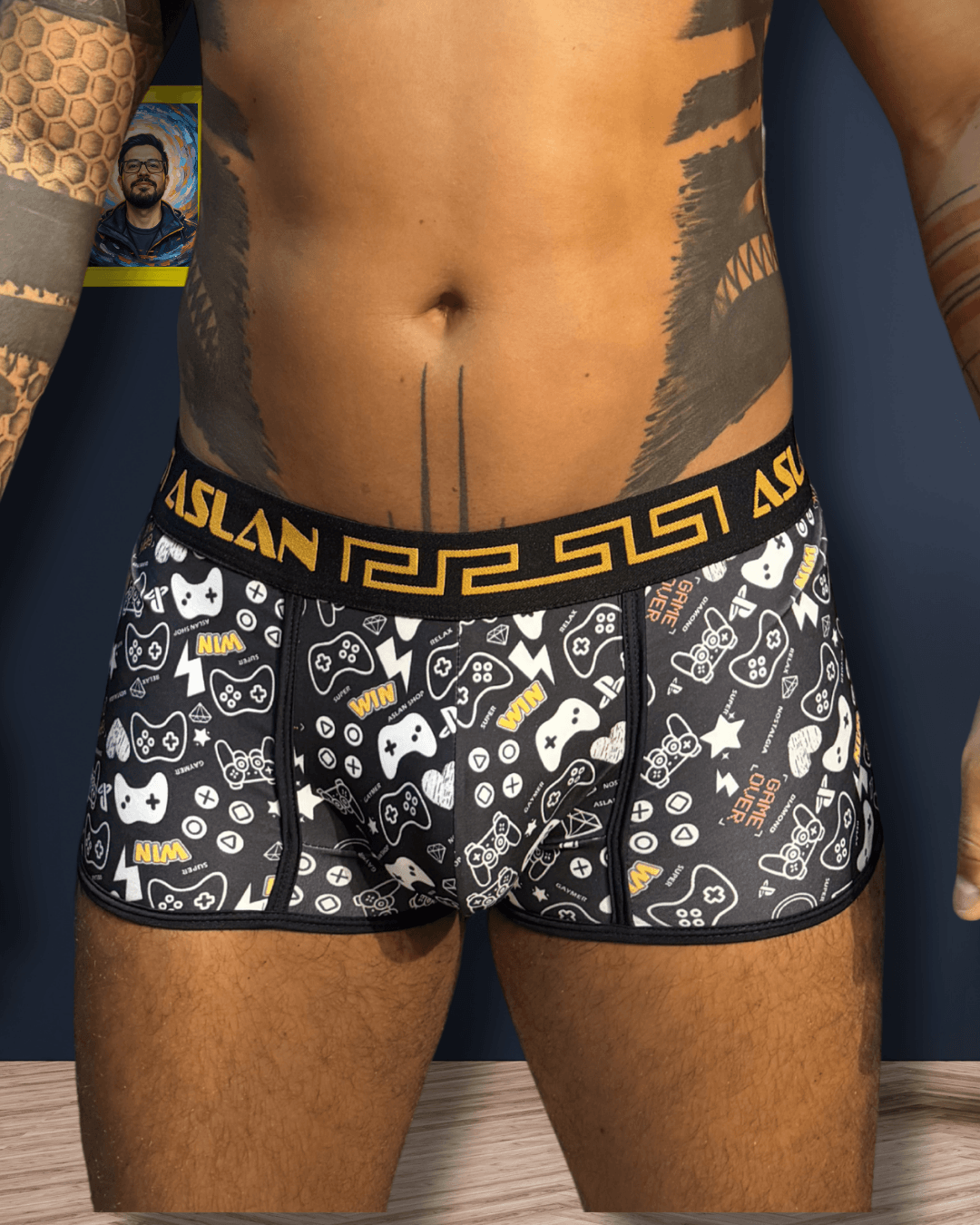 Cueca Boxer Estampada Gaymer