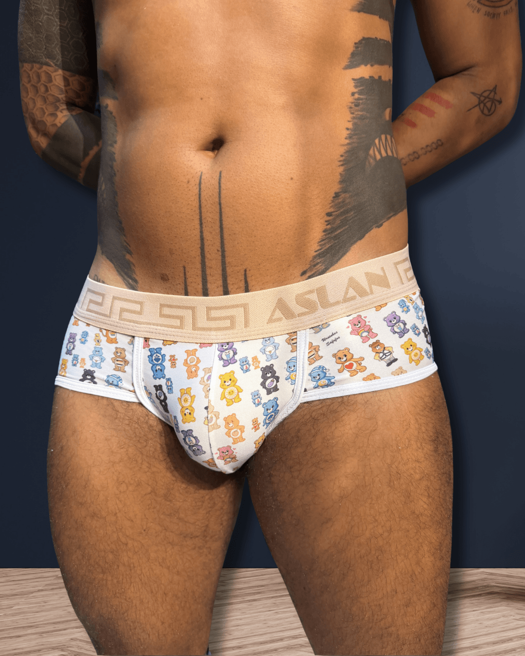 Cueca Estampada Ursos Safofos Slip